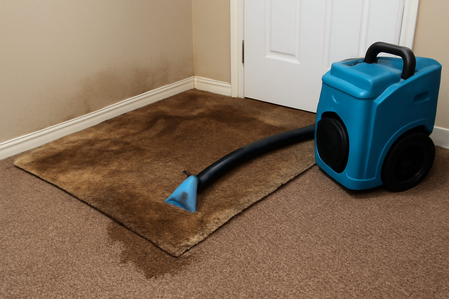 Carpet Pad Water Extraction in Strang, OK